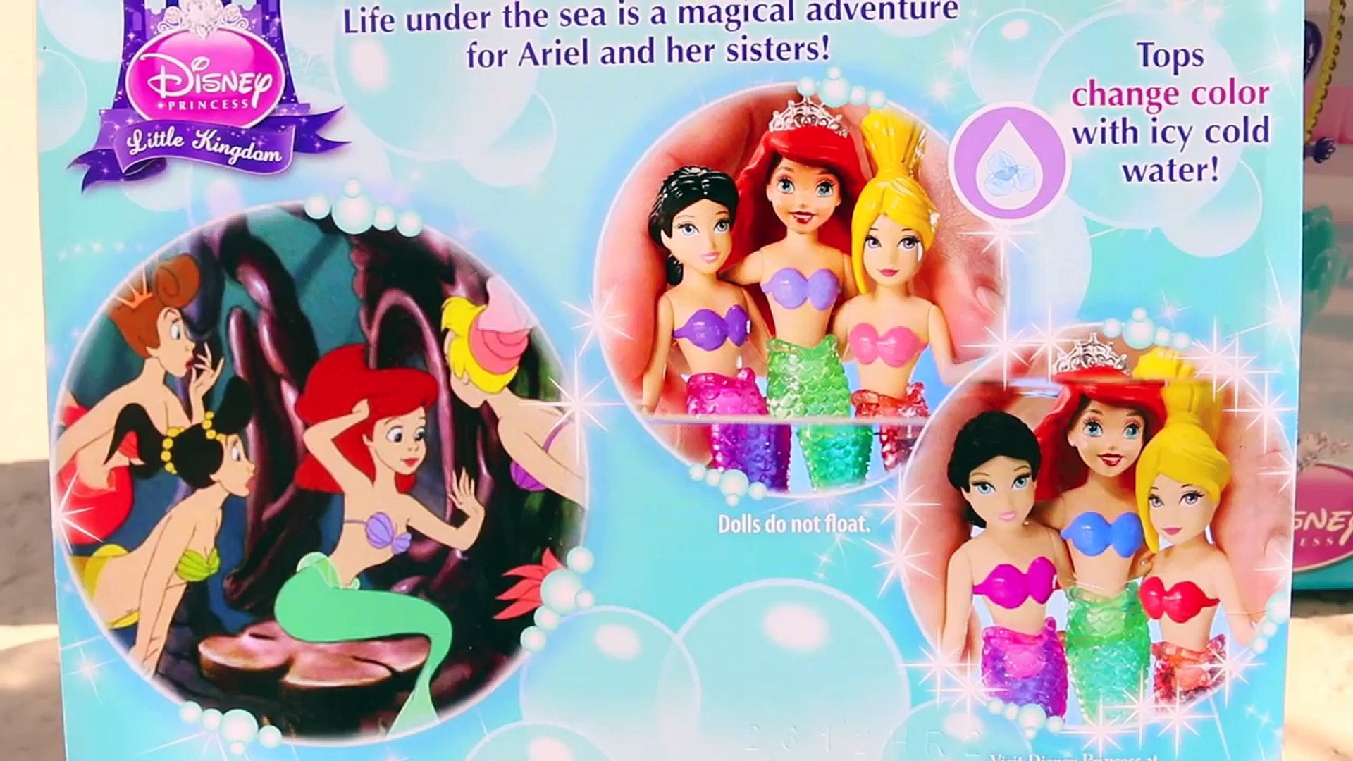 little mermaid sisters dolls