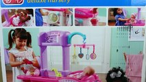 BABY ALIVE Nursery FURNITURE with Doll Crib, High Chair & Changing Table   Cabbage Patch Dolls
