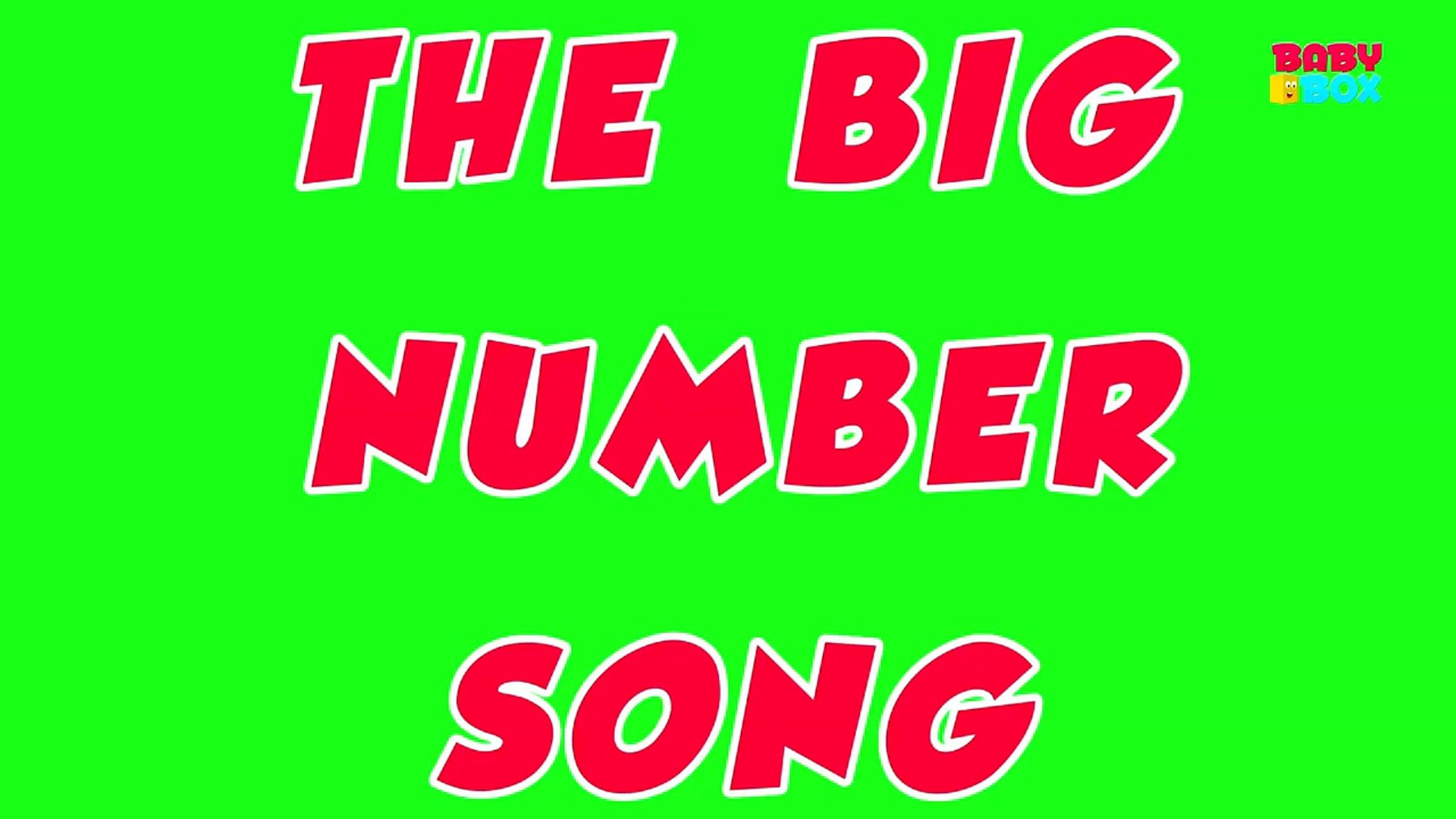 Number Song | Big Number Song Rhyme | 1-100 song - 動画 Dailymotion