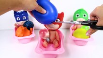 PJ Masks Baby CUT OPEN SQUISHY TOYS - Paw Patrol Marshall, Disney Toys, Bathtub Fun