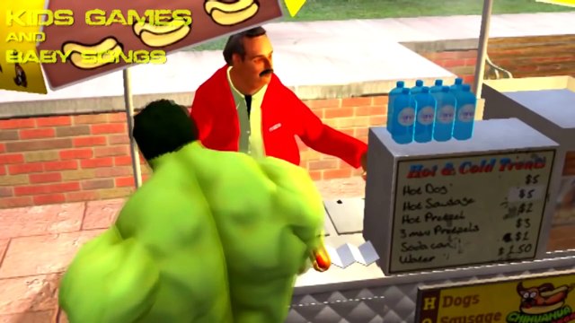 #SPIDERMAN, MICKEY MOUSE, HULK COLORS AMBULANCE CARS | NURSERY RHYMES Songs for Children with Action