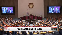 Lawmakers quiz gov't officials on economy at parliamentary interpellation session