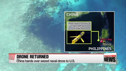 China returns seized U.S. drone
