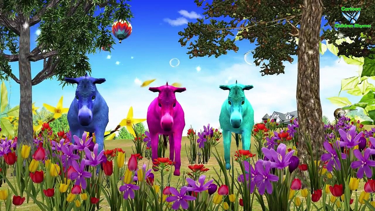 Animals Learning & Music English Nursery Rhymes 3D Animation Songs