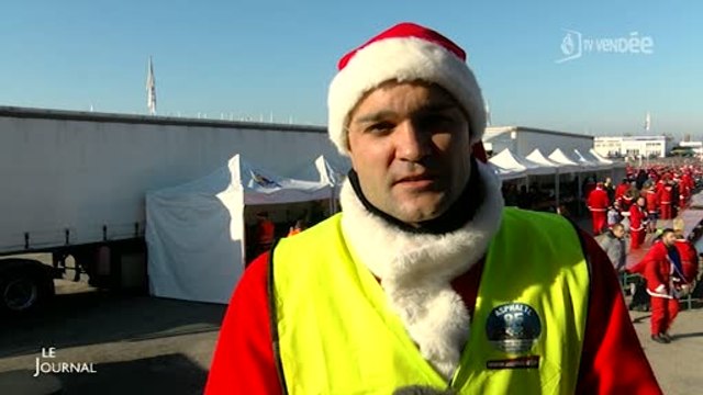 Solidarité : La Balade des Pères Noël 2016 (Vendée)