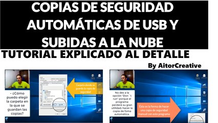 Cómo hacer copias de seguridad automáticas de usb y subirlas a la nube