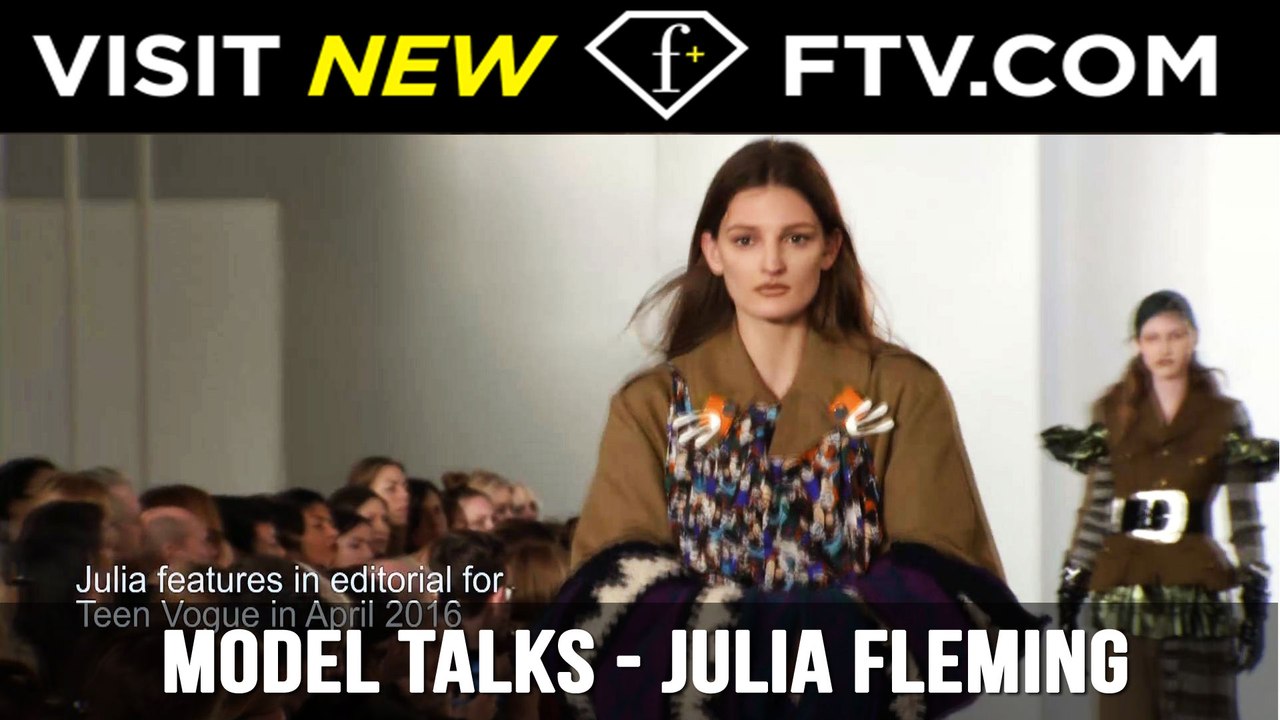 Model Talks with Julia Fleming - Paris | FTV.com