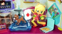 MLP Equestria Minis - Apple Jack Pijamada Set   Rainbow Dash - My Little Pony Juguetes
