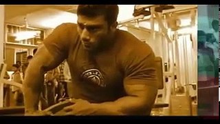 Indian Bodybuilders Sangram Chougule Workout In Gym