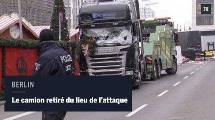 Berlin : le camion retiré du lieu de l'attaque