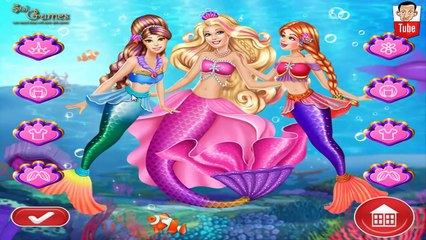 ᴴᴰ ღ Barbie Mermaid Coronation ღ - Barbie Mermaid Baby Game - Baby Games (ST)