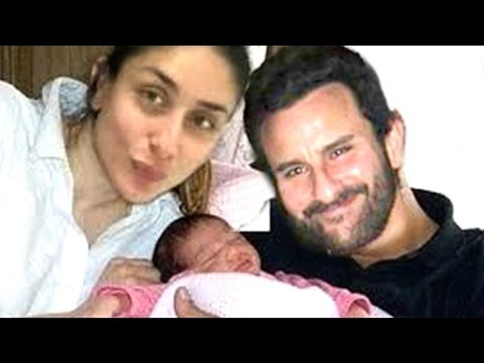 Finally Saif Kareena Blessed With A Baby Boy - Named Him 'Taimur Ali Khan'