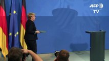 Angela Merkel: autor de matanza podría ser demandante de asilo