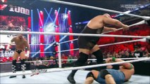 The Rock saves John Cena and gets attacked by CM Punk