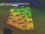 Storm chances coming later this week, temperatures stay above average Tuesday