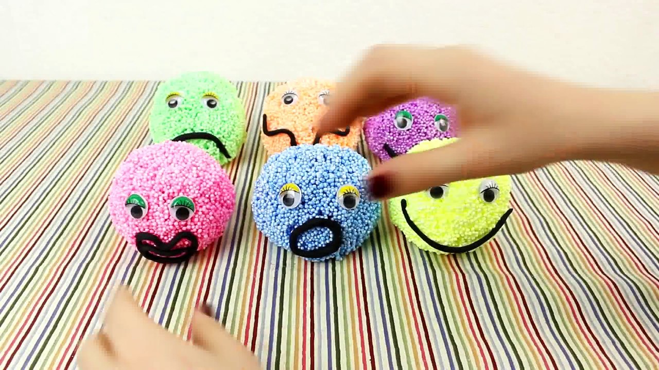 Playfoam Happy Sad Smiley Face Surprise Eggs Toys Surprise Huevos Sorpresa