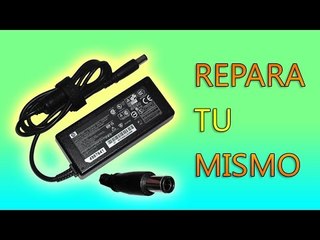 Como arreglar cargador de laptop o canaima