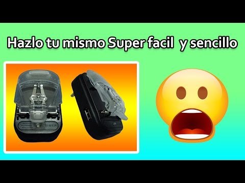 Como Hacer Un Cargador de baterías de teléfono! Super fácil!