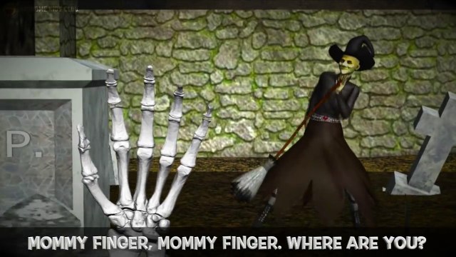 Halloween Monsters Dancing 3D Finger Family Song!