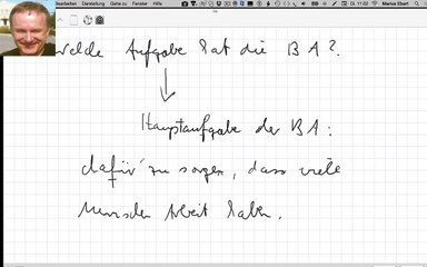 Welche Aufgabe hat die BA?