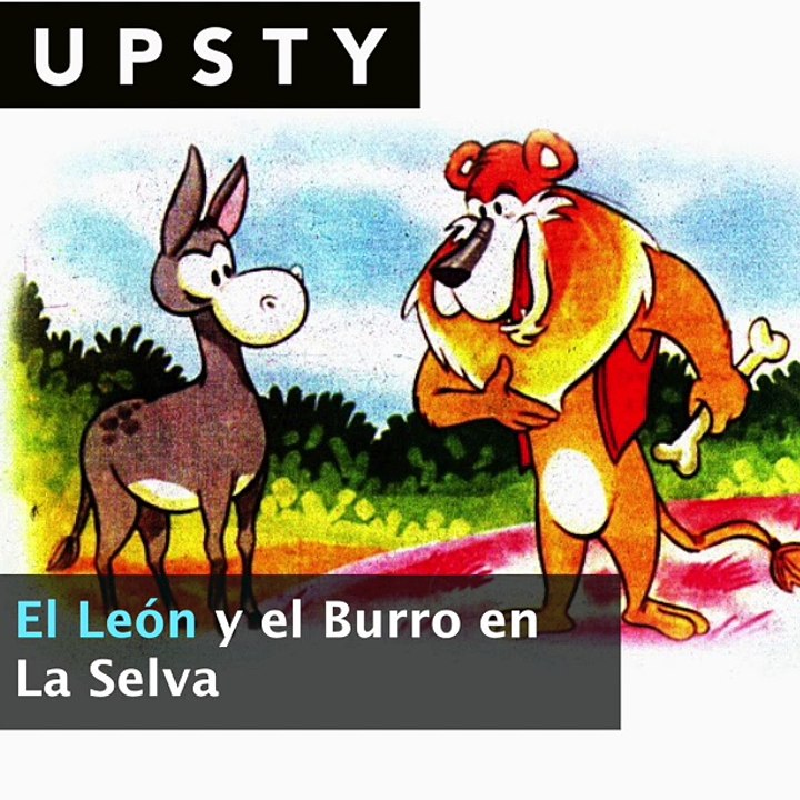 El León y el Burro Solos en la Selva