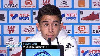 Maxime Lopez et son contrat avec l'OM