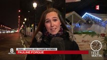 Paris : le marché de Noël des Champs-Elysées bien protégé
