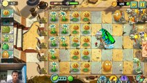 Plants vs. Zombies 2: It's About Time - Gameplay Walkthrough #15 - Ancient Egypt Day 12