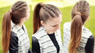 50 Идей, как сделать красивый хвост на длинные волосы