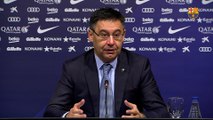 Bartomeu: “Farem un esforç perquè Messi es quedi al Barça, ja que aquesta és casa seva”