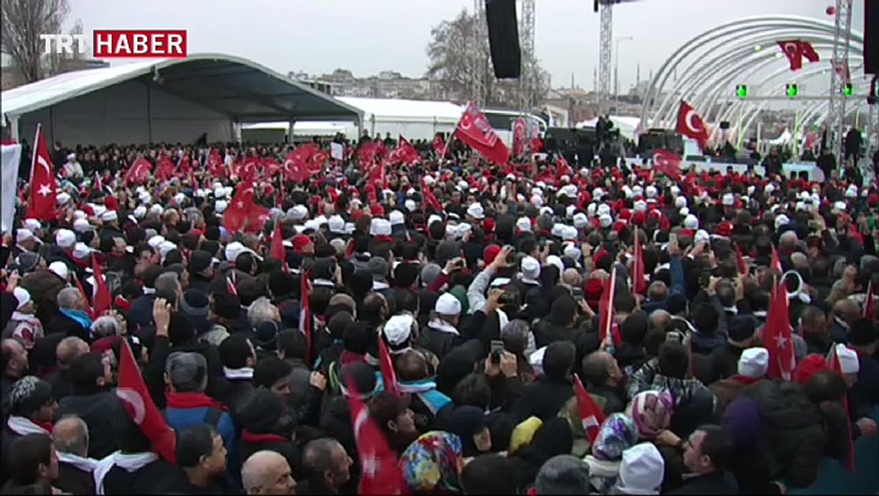 Cumhurbaşkanı Erdoğan: Tek millet, tek bayrak, tek vatan ve tek devlet