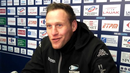 Aviron Bayonnais : Dewald Senekal