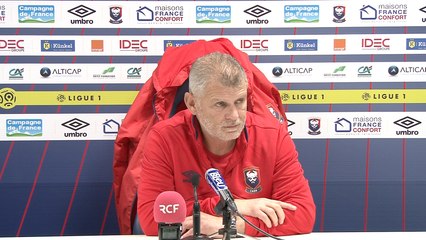 La conférence de presse avant AS Monaco - SMCaen