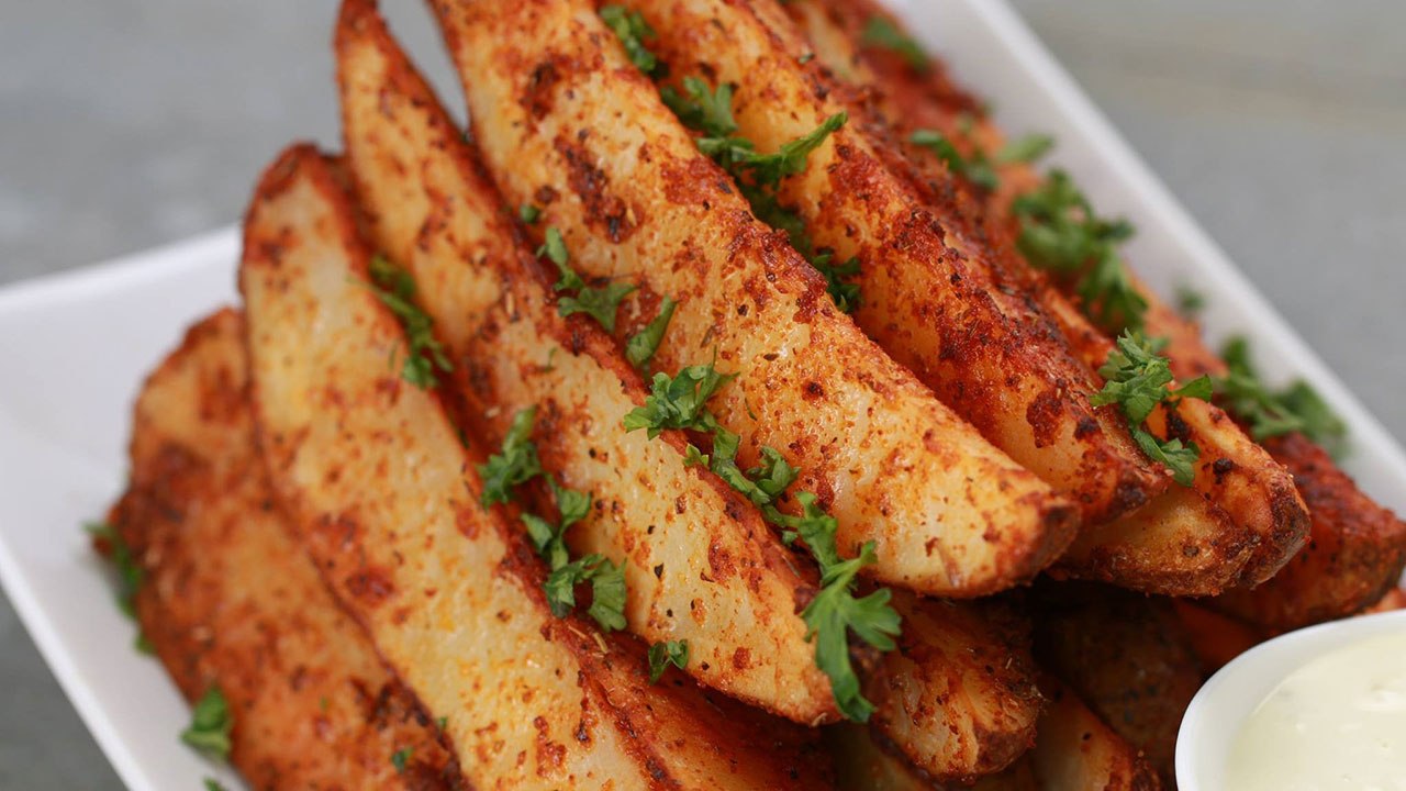 Potato Wedges-Easy Potato Wedges Recipe