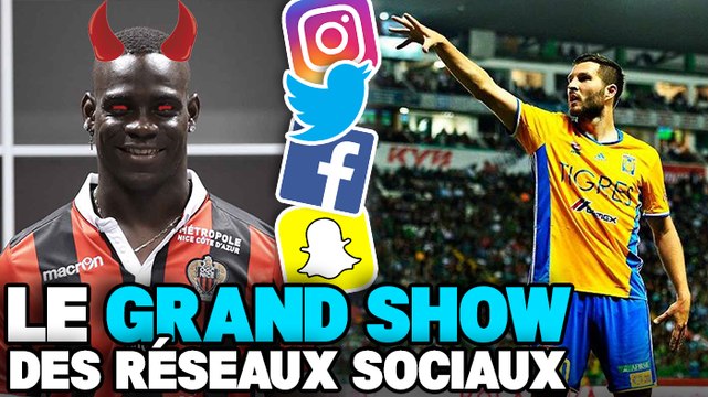 CR7, Pogba, Balotelli, Benzema, Gignac... le meilleur des réseaux sociaux !