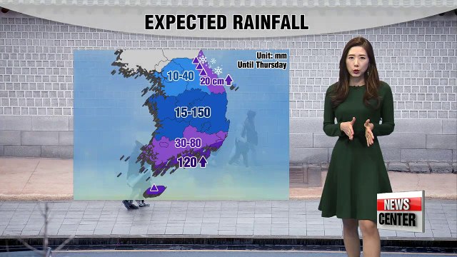 Mild temps on winter solstice along with nationwide rain