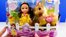 Beauty And The Beast Belle Petite Pony Playdough Disney Princess Kinder Surprise Eggs Play Doh Sofia