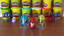 Chocolate Egg with Toy - 3 Angry Birds Surprise eggs - Angry Birds toys