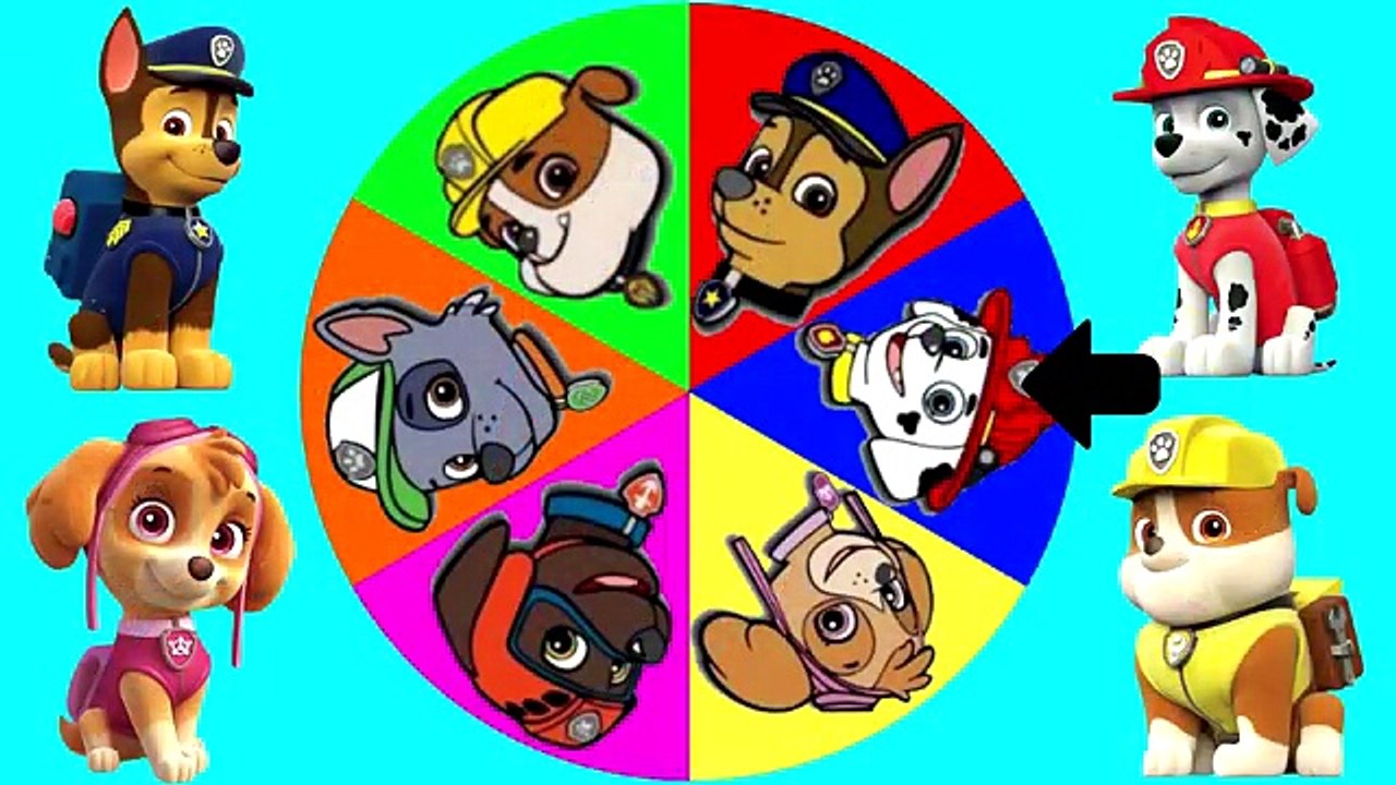 Paw Patrol Game - Find Surprise Toys PJ Masks, The Secret Life of Pets, Lion Guards Spin the Wheel!