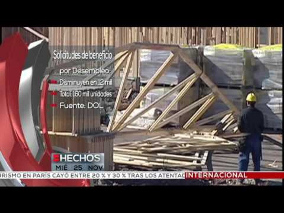 Disminuye solicitudes de beneficio por desempleo