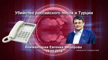 Кто заказчик российского посла в Турции.Мнение экспертов