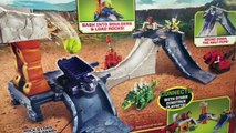 Diecast Dinotrux Toys Ton Ton Rock & Load Skate Park Playset Revvit dinotrux Episode FamilyToyReview
