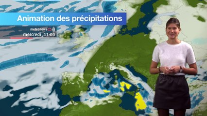 Prévisions météo pour la journée du mercredi 21 décembre