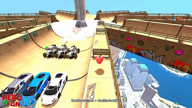 ANGRY BIRDS & SPIDERMAN COLORS - Fun Superheroes Movie - COLORS McQueen CARS | KIDS SONG