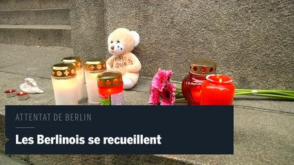 Attentat de Berlin : les Berlinois se recueillent au lendemain du drame