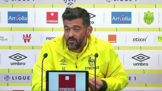 Foot - L1 - Nantes : Conceiçao «Je suis énervé ! »