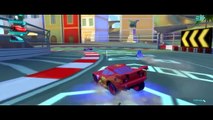 Cars 2 Armored Lightning - Disney Pixar Cars - Awesome Lightning Mcqueen Epic Race