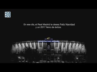 El Real Madrid felicita la Navidad: "Hay un día en el que no queremos que estés con nosotros"