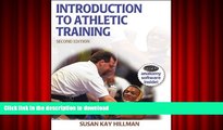 Free [PDF] Introduction to Athletic Training - 2nd Edition (Athletic Training Education Series) On