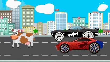 Lightning Mcqueen arrested! Police vs Disney Cars Cartoon Videos for Kids